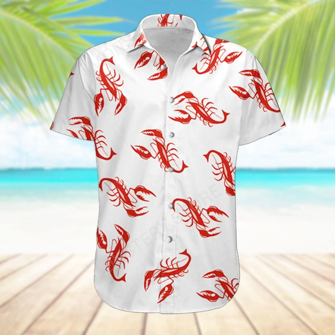 litzzy Lobster Kramer Seinfeld Hawaiian Shirt - Aloha shirt Hawaiian Hawaii Shirt For Summer Hawaii Shirt   