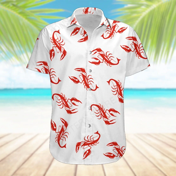 litzzy Lobster Kramer Seinfeld Hawaiian Shirt - Aloha shirt Hawaiian Hawaii Shirt For Summer Hawaii Shirt   