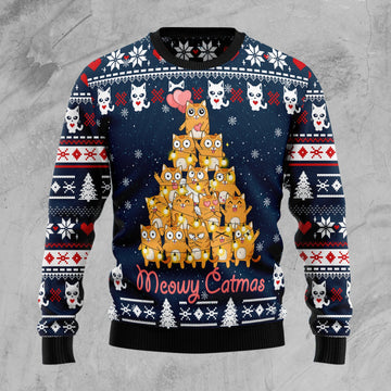 litzzy Meowy Catmas TG5116 Ugly Christmas Sweater -  Best Gift For Christmas, Noel Malalan - Christmas Signature sweater   