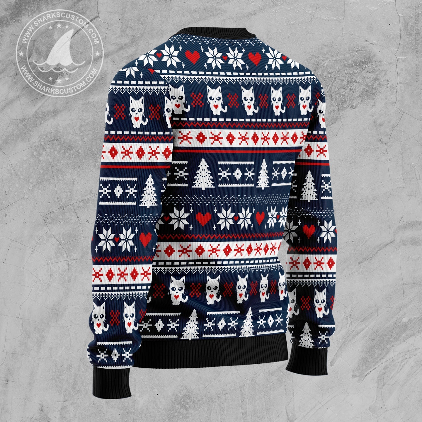 litzzy Meowy Catmas TG5116 Ugly Christmas Sweater -  Best Gift For Christmas, Noel Malalan - Christmas Signature sweater   