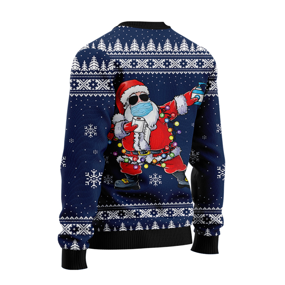 litzzy Merry Christ-mask Santa Claus 2021 Ugly Christmas Sweater -  Best Gift For Christmas, Noel Malalan - Christmas Signature sweater   