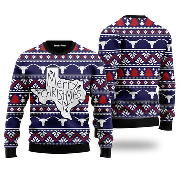 litzzy Merry Christmas Ugly Christmas Sweater | For Men & Women | Adult | US5196 - Ugly Sweater Gift For Lover sweater S Colorful 