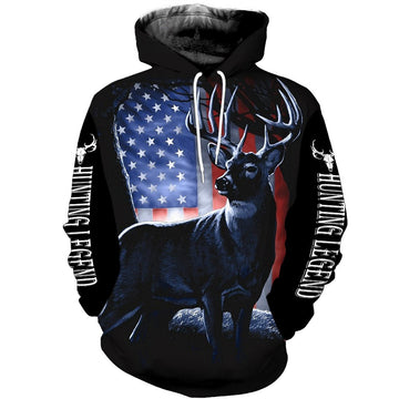 litzzy Deer Hunting legend mens womens hunting clothes all over print shirt, long sleeve, hoodie, coat plus size NQS91 PQB - hunting sweatshirt Sweater   