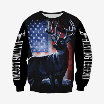litzzy Deer Hunting legend mens womens hunting clothes all over print shirt, long sleeve, hoodie, coat plus size NQS91 PQB - hunting sweatshirt Sweater   