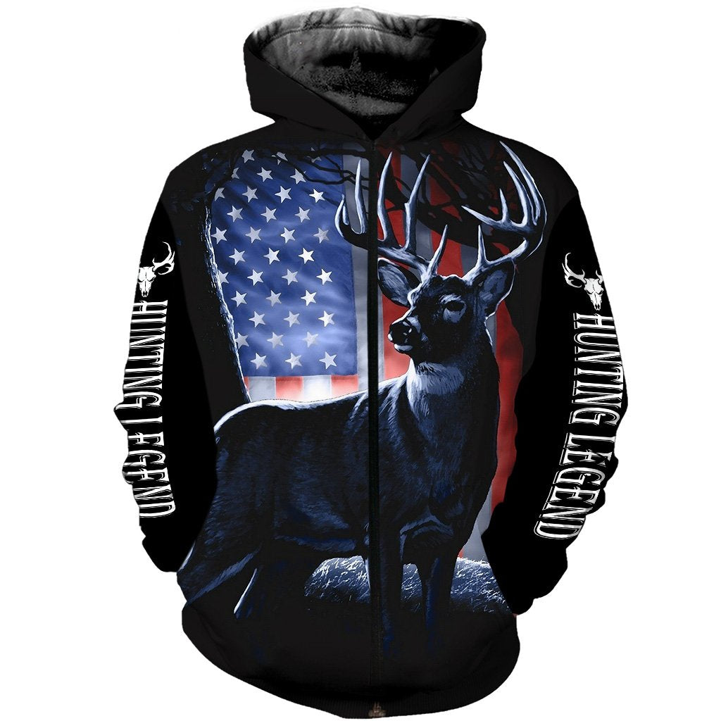 litzzy Deer Hunting legend mens womens hunting clothes all over print shirt, long sleeve, hoodie, coat plus size NQS91 PQB - hunting sweatshirt Sweater   
