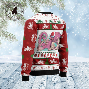 litzzy Octopus Noel D2810 Ugly Christmas Sweater -  Best Gift For Christmas, Noel Malalan - Christmas Signature sweater   
