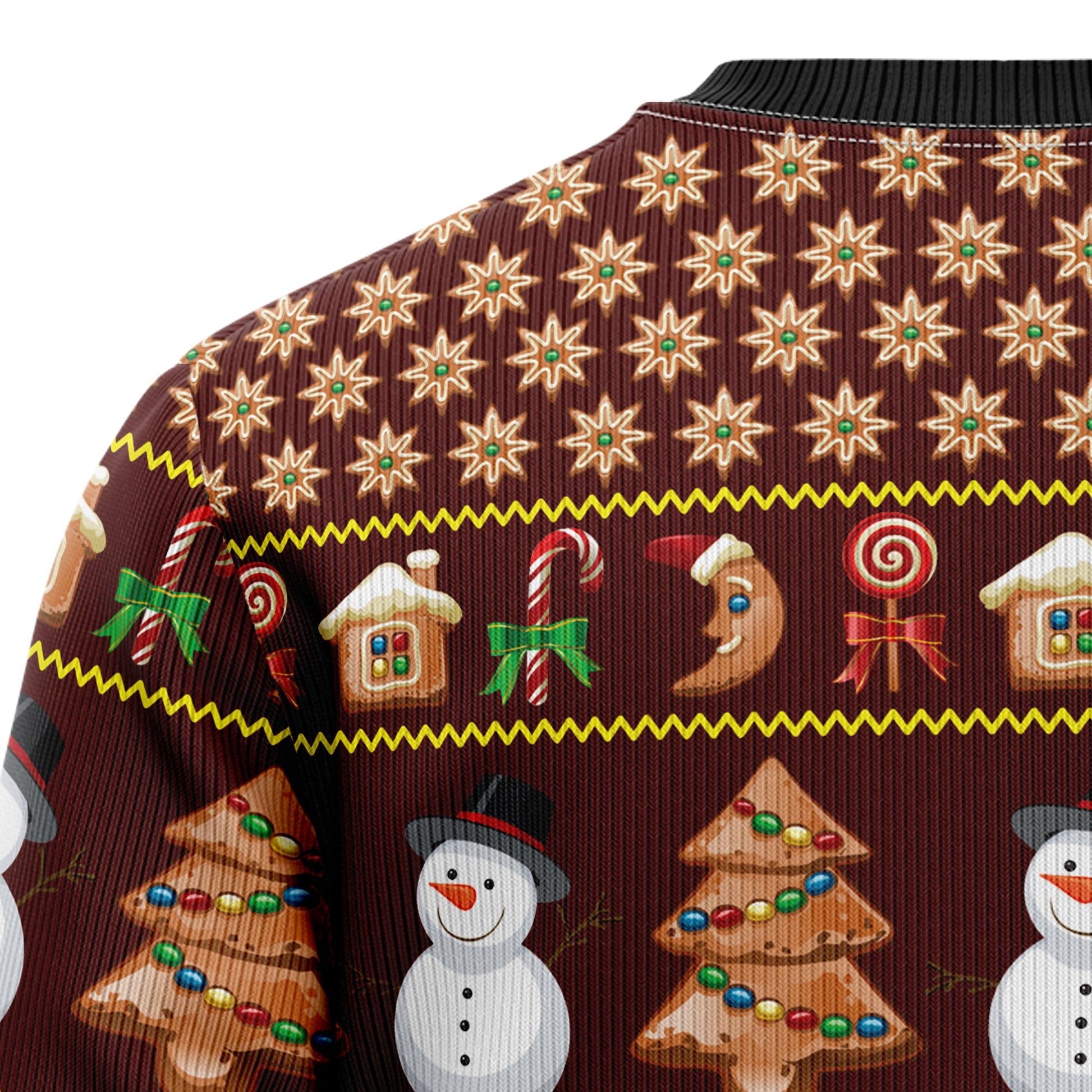 litzzy Baking Let‘s Get Baked TY1310 Ugly Christmas Sweater - Ugly Christmas Sweaters for Men and Women - Funny Sweaters Sweater   