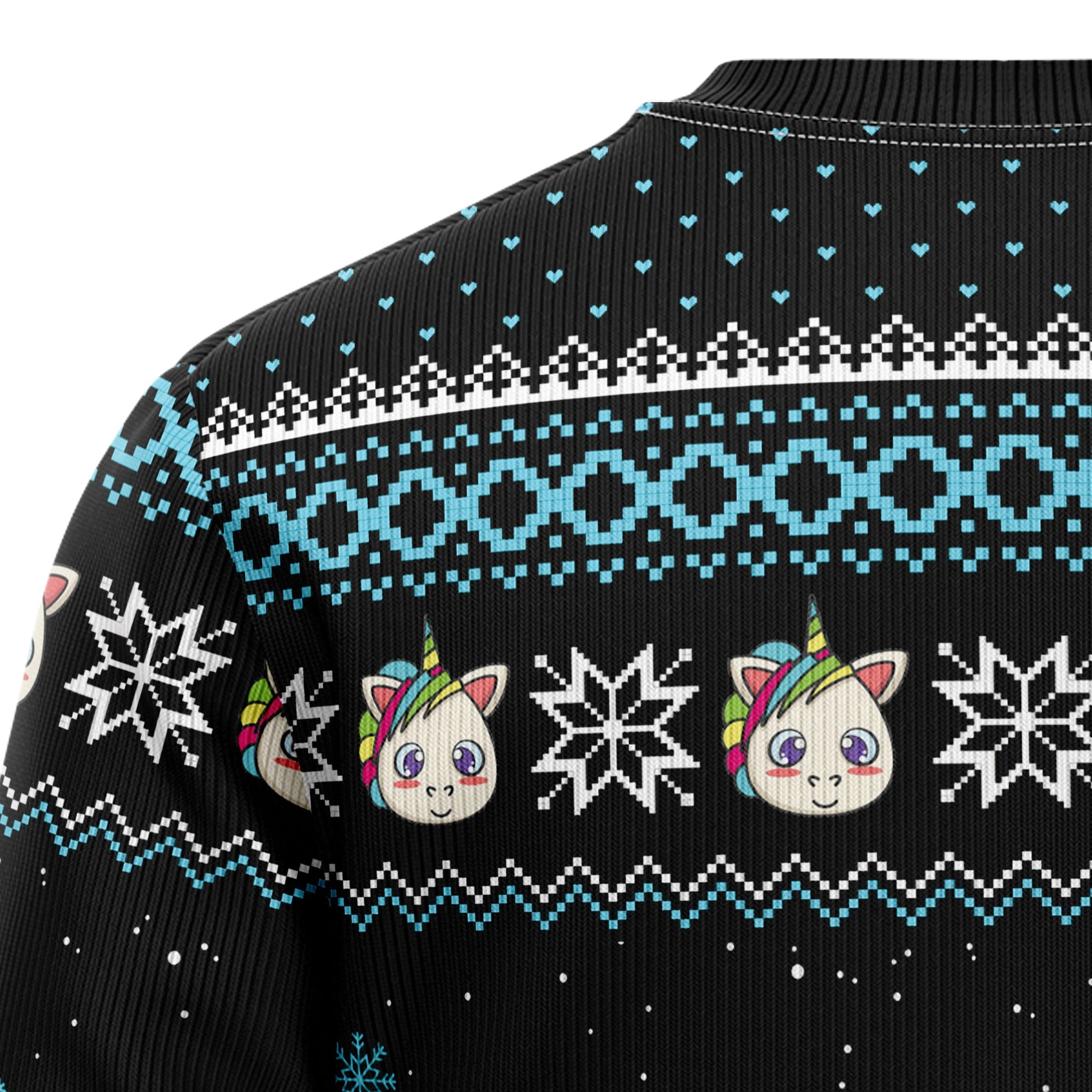 litzzy Unicorn Pew Pew TG5114 Ugly Christmas Sweater -  Best Gift For Christmas, Noel Malalan - Christmas Signature TN1077 sweater   