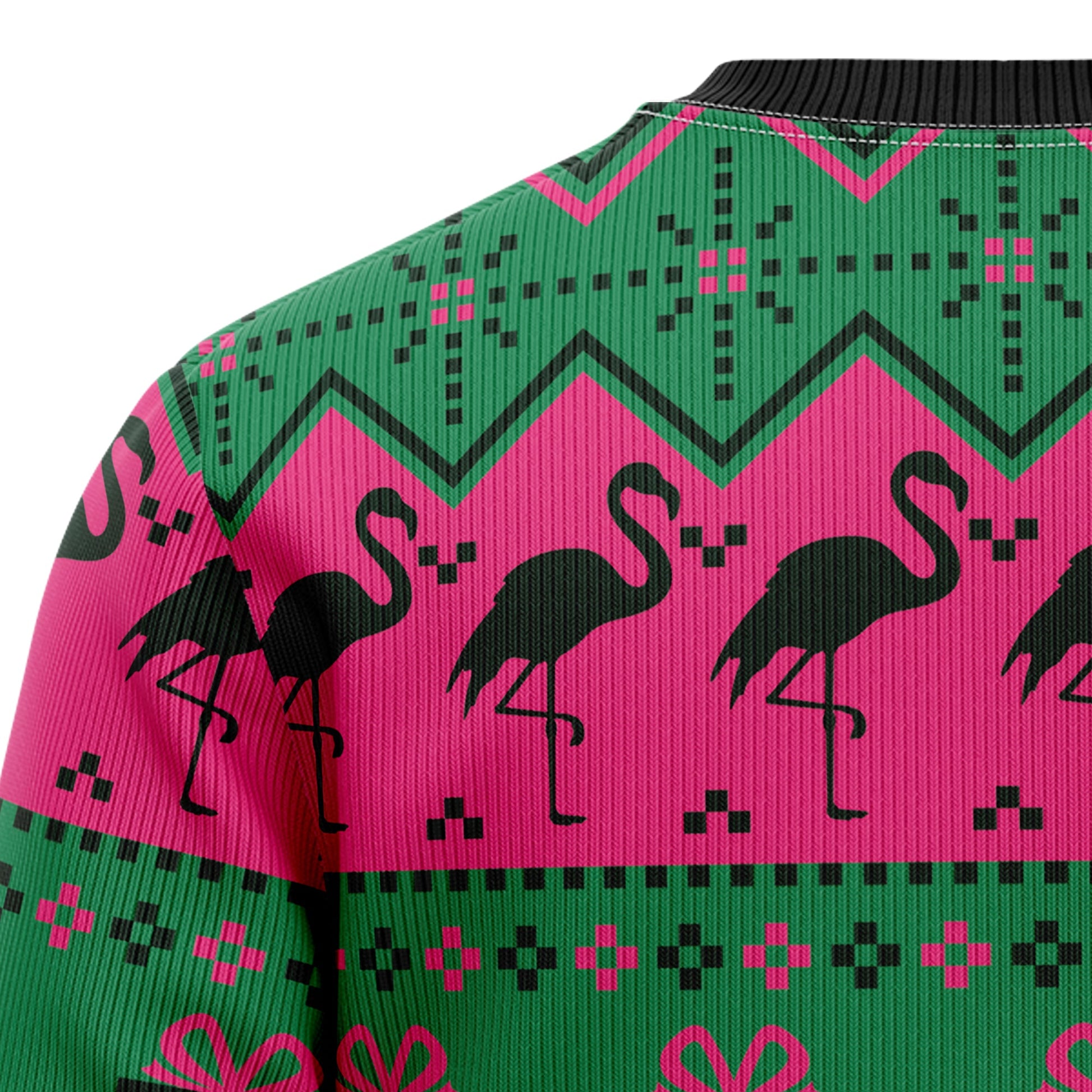 litzzy Flamingo Christmas Tree G51020 Ugly Christmas Sweater -  Best Gift For Christmas, Noel Malalan - Christmas Signature sweater   