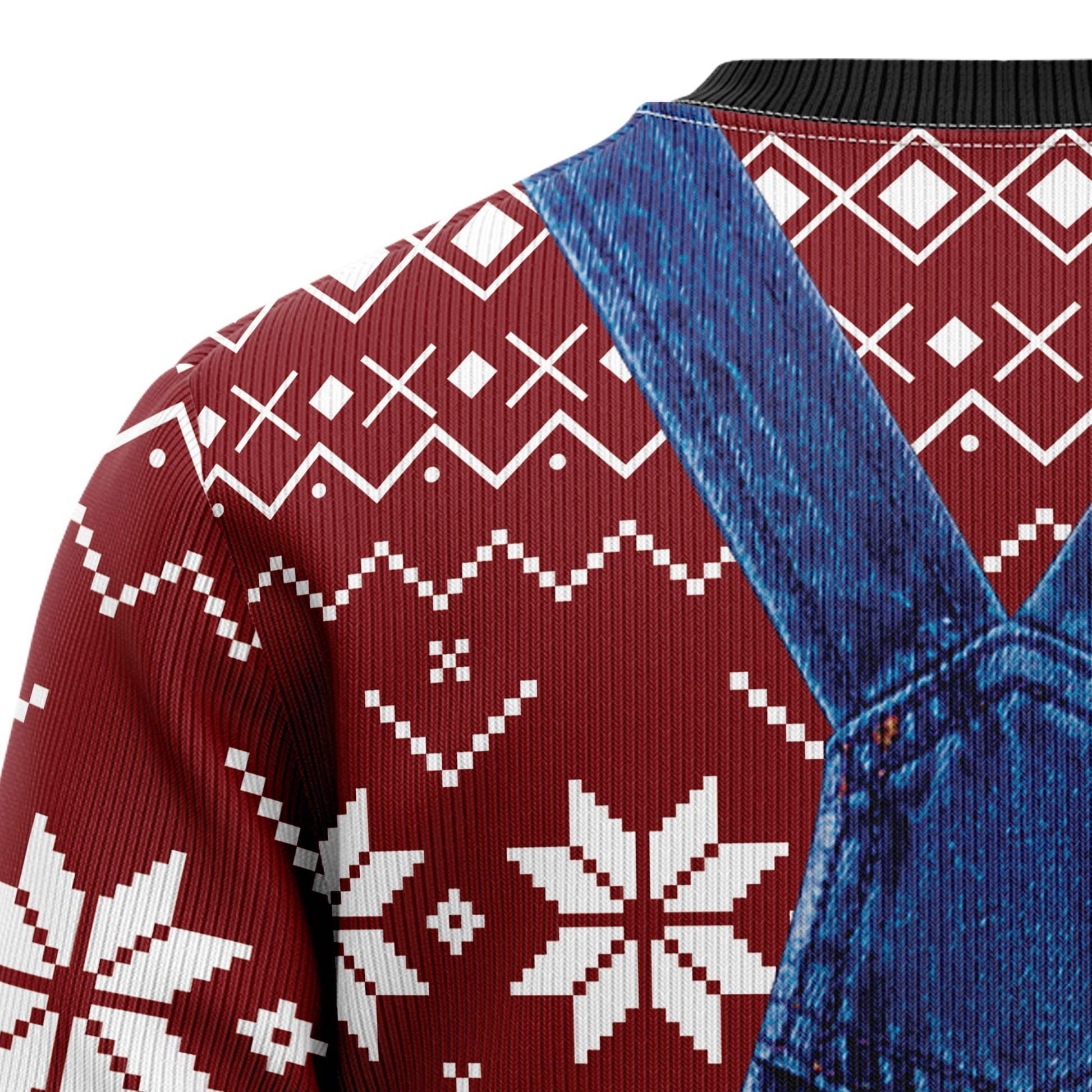 litzzy Just A Girl Who Loves Christmas And Chickens TG51022 Christmas Sweater - Ugly Christmas Sweaters for Men and Women - Funny Sweaters    