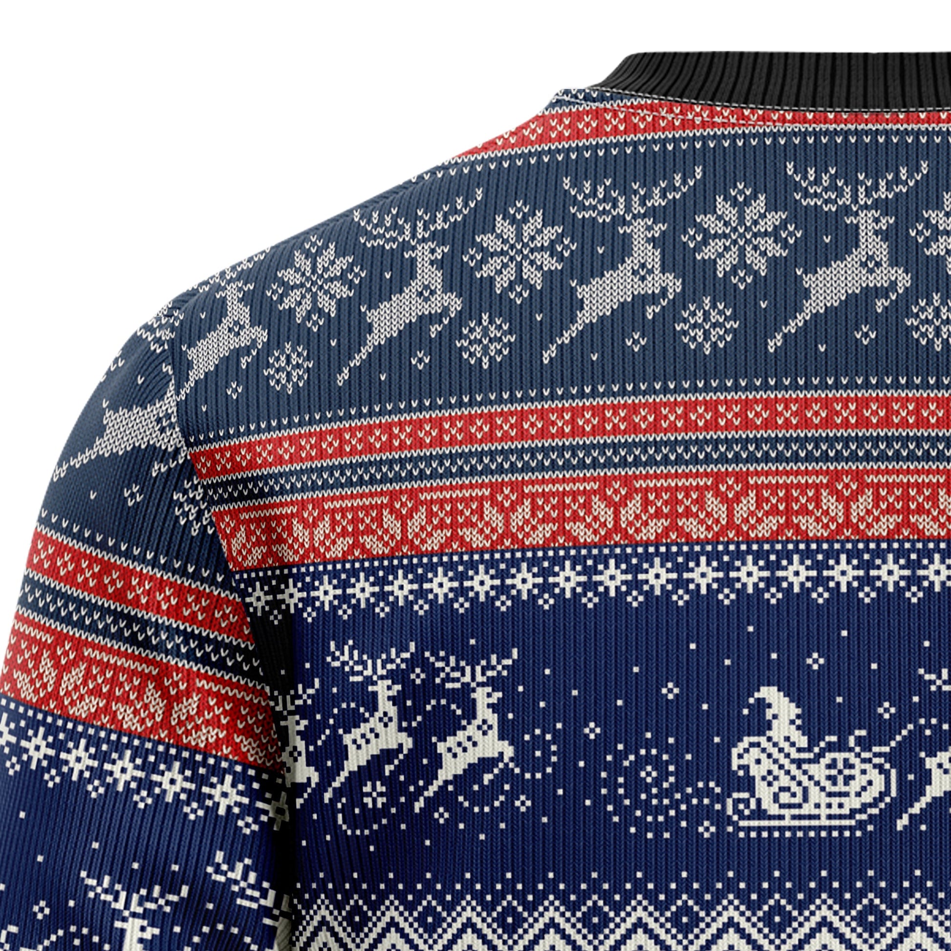 litzzy Aint No Laws When You're Drinking With Claus HT100102 Ugly Sweater - Ugly Christmas Sweaters for Men and Women - Funny Sweaters    