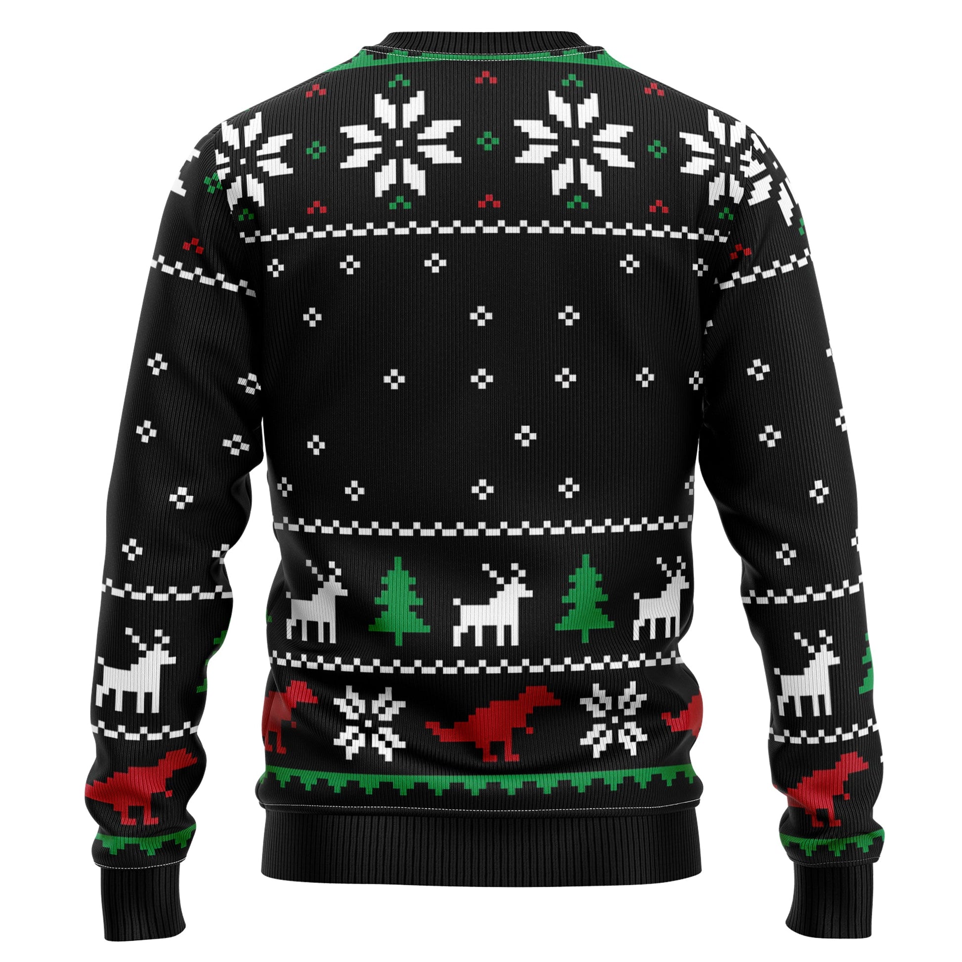 litzzy T-Rex Ugly Sweater - Funny Sweater AT1408 sweater   