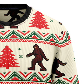 litzzy Amazing Bigfoot HT22908 Ugly Christmas Sweater -  Best Gift For Christmas, Noel Malalan - Christmas Signature sweater   