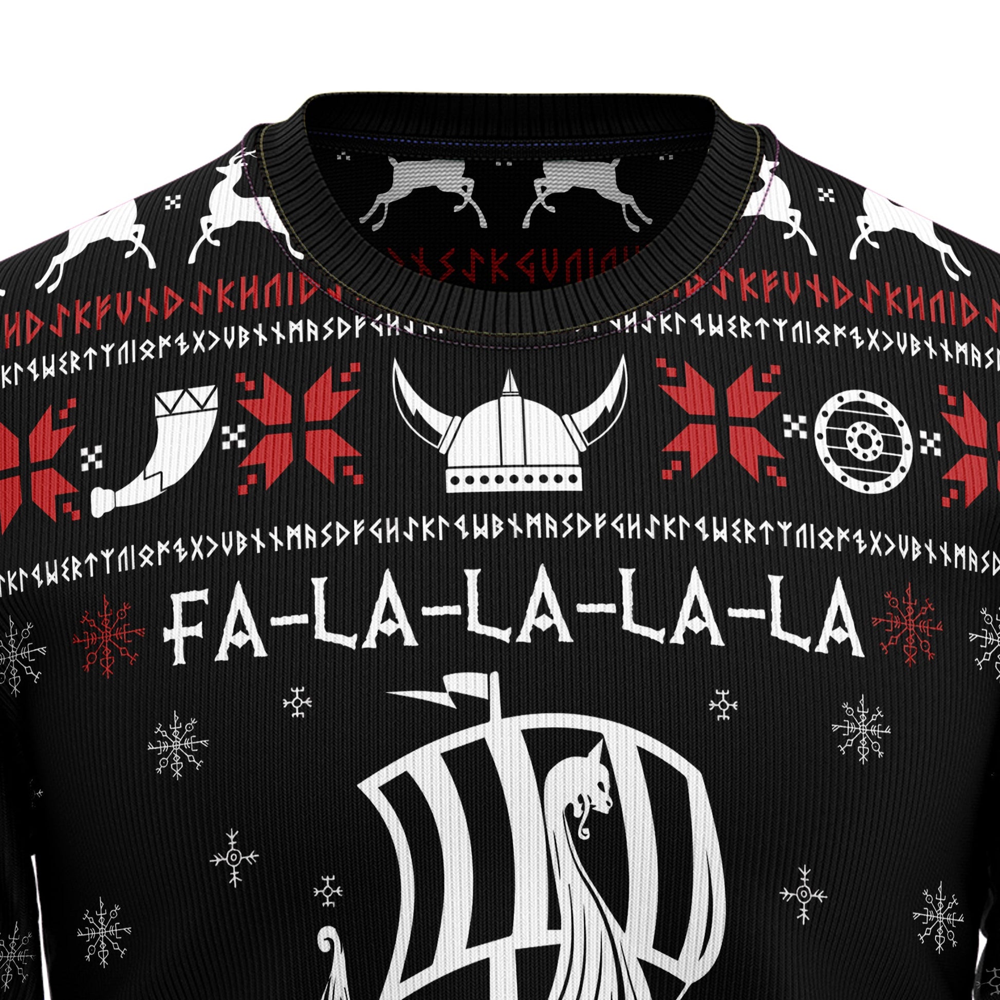 litzzy Valhalla Viking G51023 Ugly Christmas Sweater -  Best Gift For Christmas, Noel Malalan - Christmas Signature sweater   