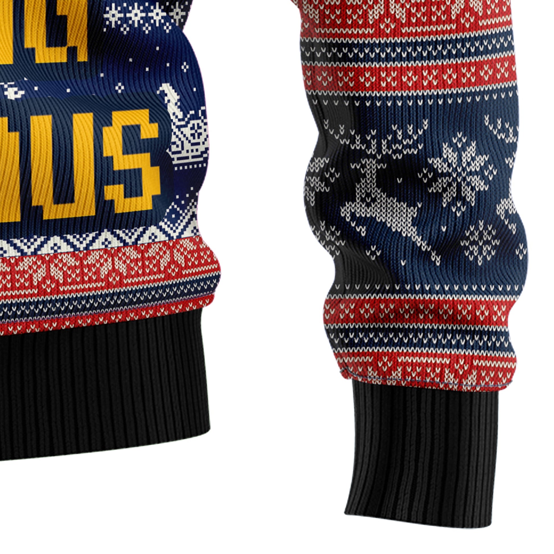 litzzy Aint No Laws When You're Drinking With Claus HT100102 Ugly Sweater - Ugly Christmas Sweaters for Men and Women - Funny Sweaters    