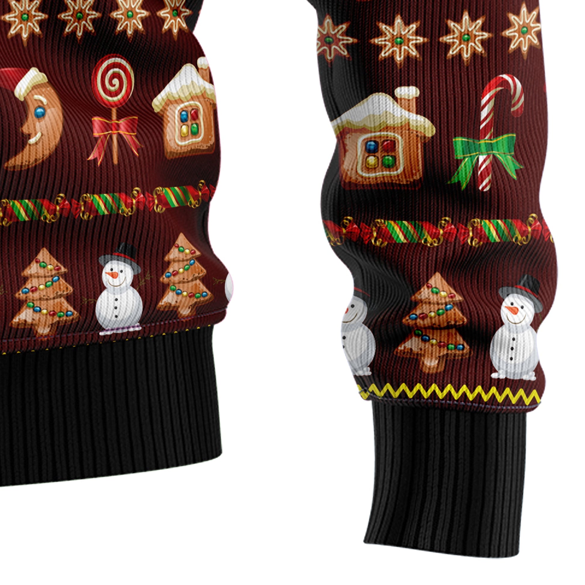 litzzy Baking Let‘s Get Baked TY1310 Ugly Christmas Sweater - Ugly Christmas Sweaters for Men and Women - Funny Sweaters Sweater   