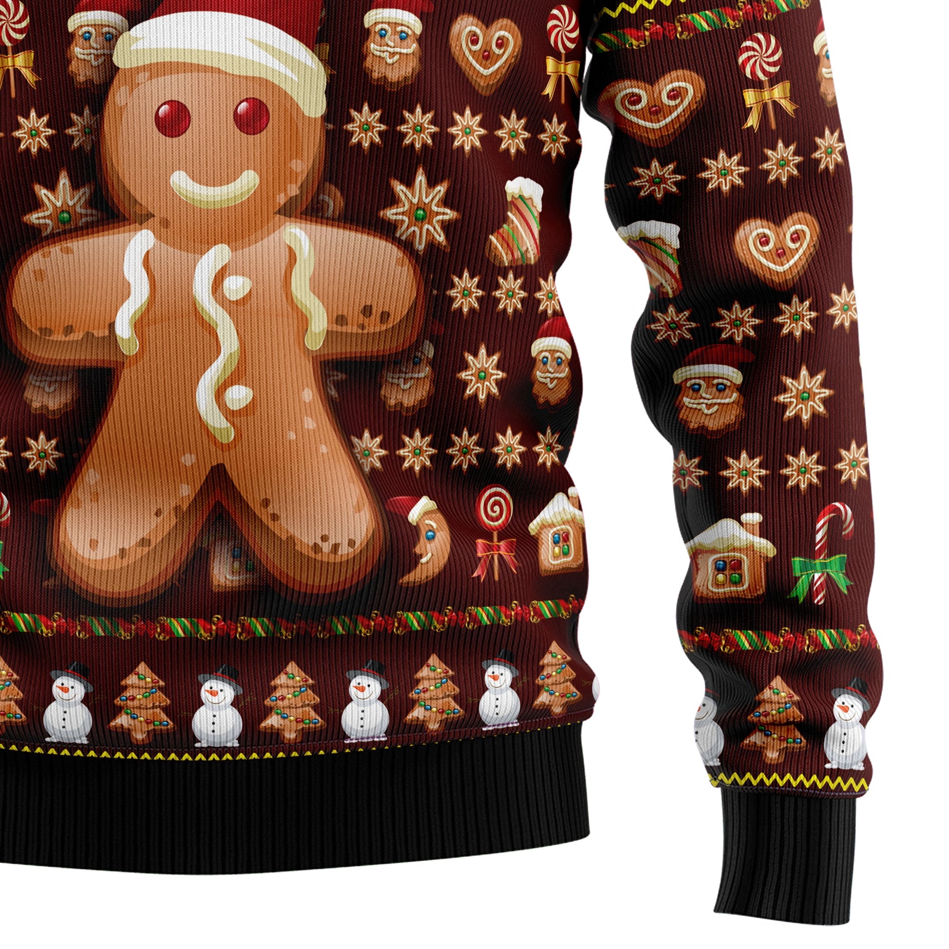 litzzy Baking Let‘s Get Baked TY1310 Ugly Christmas Sweater - Ugly Christmas Sweaters for Men and Women - Funny Sweaters Sweater   