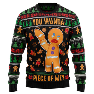 litzzy Gingerbread Man HT041201 Ugly Christmas Sweater -  Best Gift For Christmas, Noel Malalan - Christmas Signature - TB82772 sweater S  