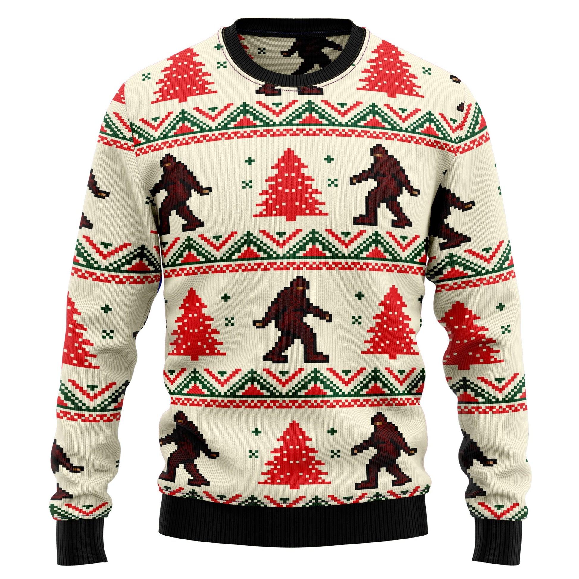 litzzy Amazing Bigfoot HT22908 Ugly Christmas Sweater -  Best Gift For Christmas, Noel Malalan - Christmas Signature sweater   
