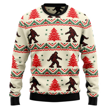 litzzy Amazing Bigfoot HT22908 Ugly Christmas Sweater -  Best Gift For Christmas, Noel Malalan - Christmas Signature sweater   