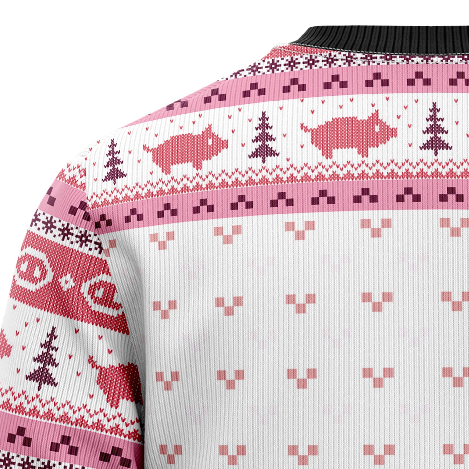 litzzy Pig Overflows T299 Ugly Christmas Sweater -  Best Gift For Christmas, Noel Malalan - Christmas Signature sweater   