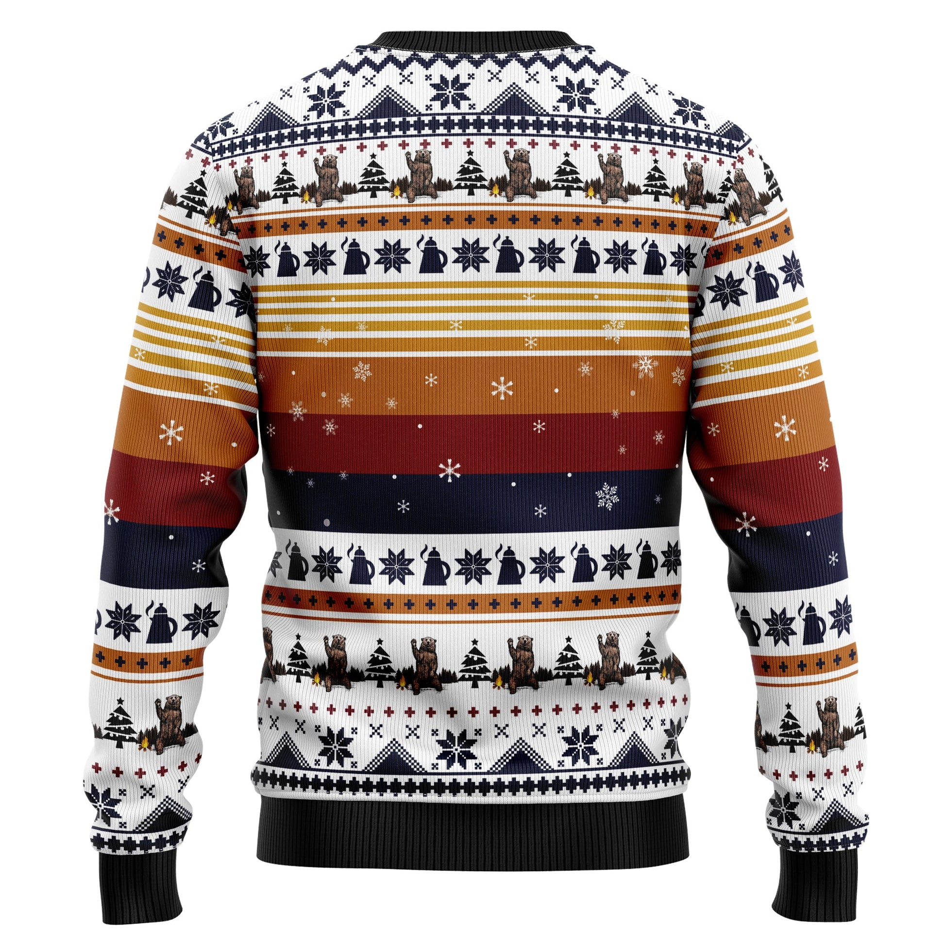 litzzy Bear Coffee T1011 Ugly Christmas Sweater -  Best Gift For Christmas, Noel Malalan - Christmas Signature sweater   