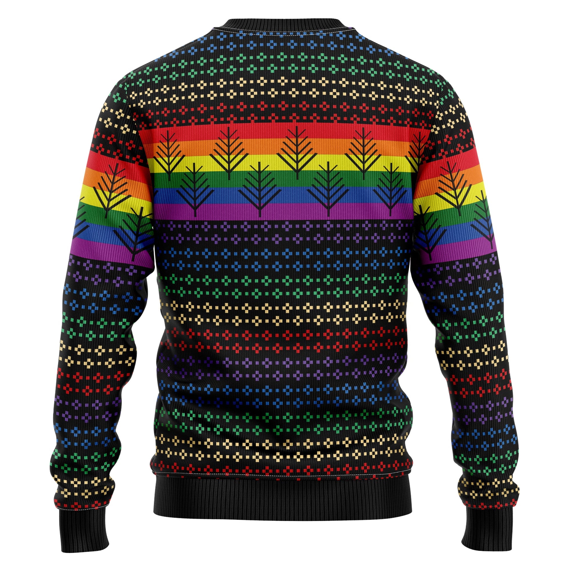 litzzy LGBT Rainbow T1410 Ugly Christmas Sweater -  Best Gift For Christmas, Noel Malalan - Christmas Signature sweater   