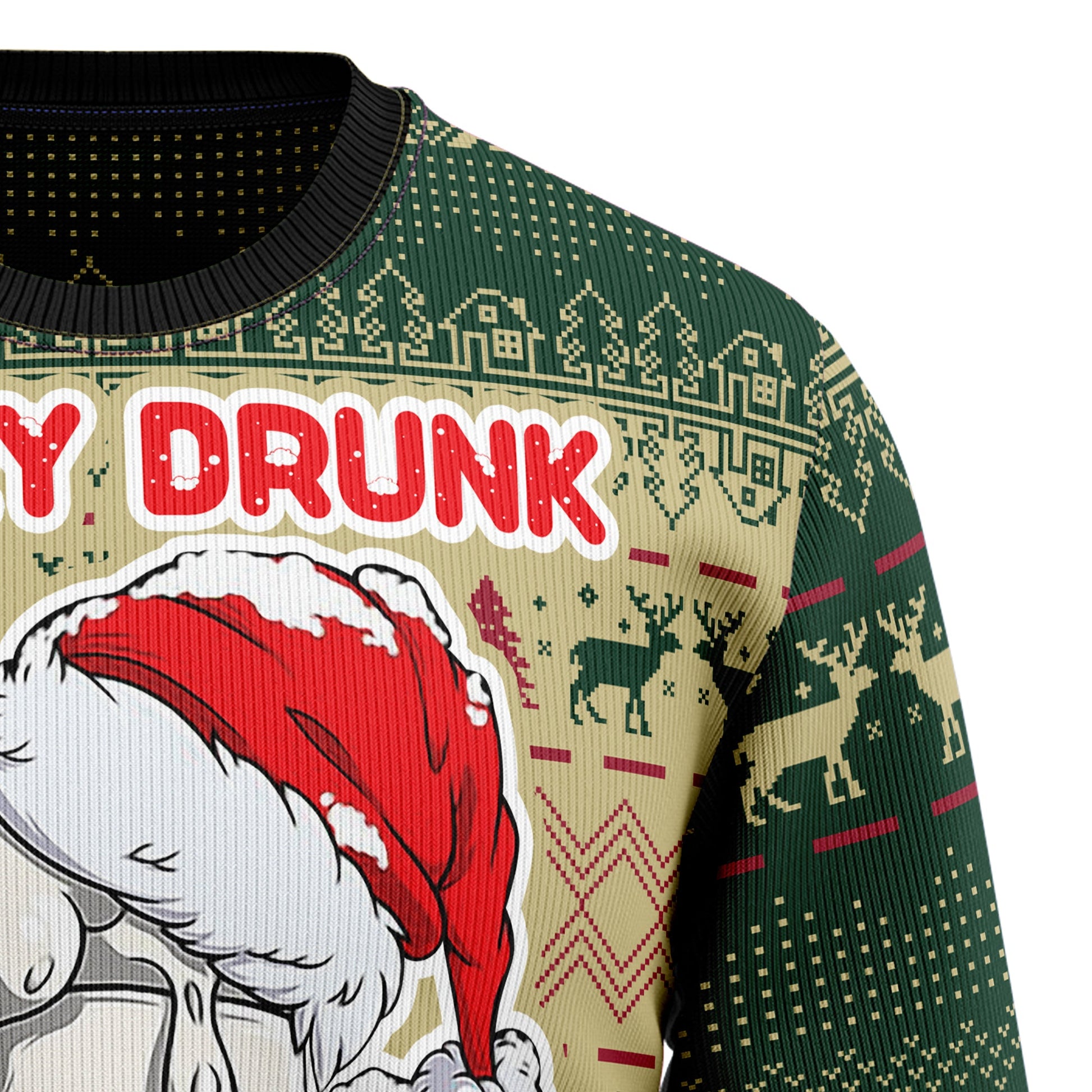 litzzy Merry Drunk TG5116 Ugly Christmas Sweater -  Best Gift For Christmas, Noel Malalan - Christmas Signature sweater   