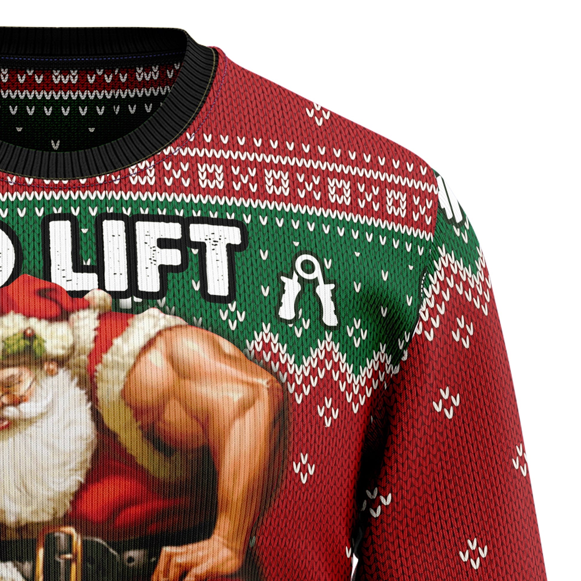 litzzy No Lift No Gift HT100106 Ugly Christmas Sweater -  Best Gift For Christmas, Noel Malalan - Christmas Signature sweater   