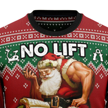 litzzy No Lift No Gift HT100106 Ugly Christmas Sweater -  Best Gift For Christmas, Noel Malalan - Christmas Signature sweater   