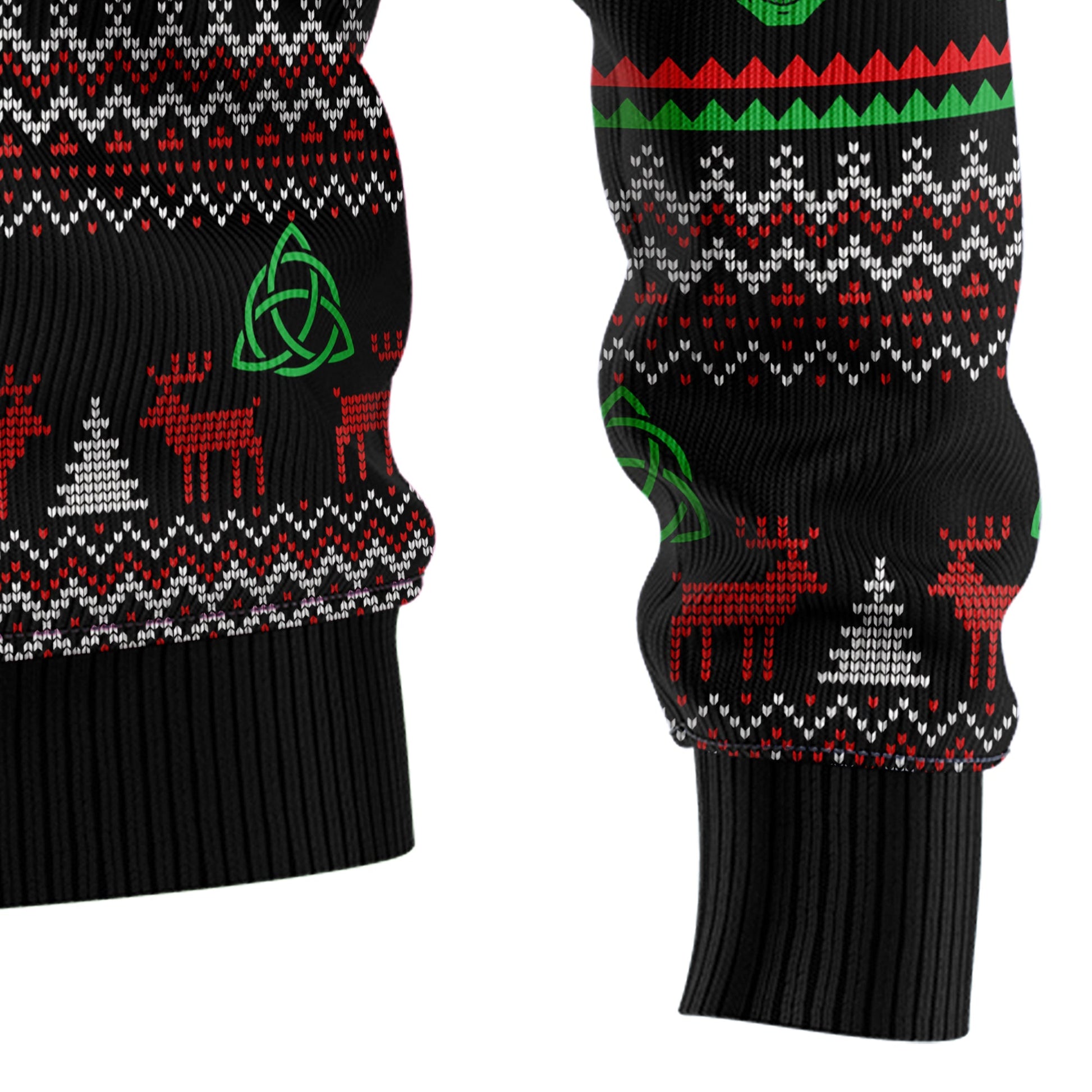 litzzy Viking Deck Valhalla With Skulls Of Glory HT102717 Christmas Sweater - Ugly Christmas Sweaters for Men and Women - Funny Sweaters Sweater   