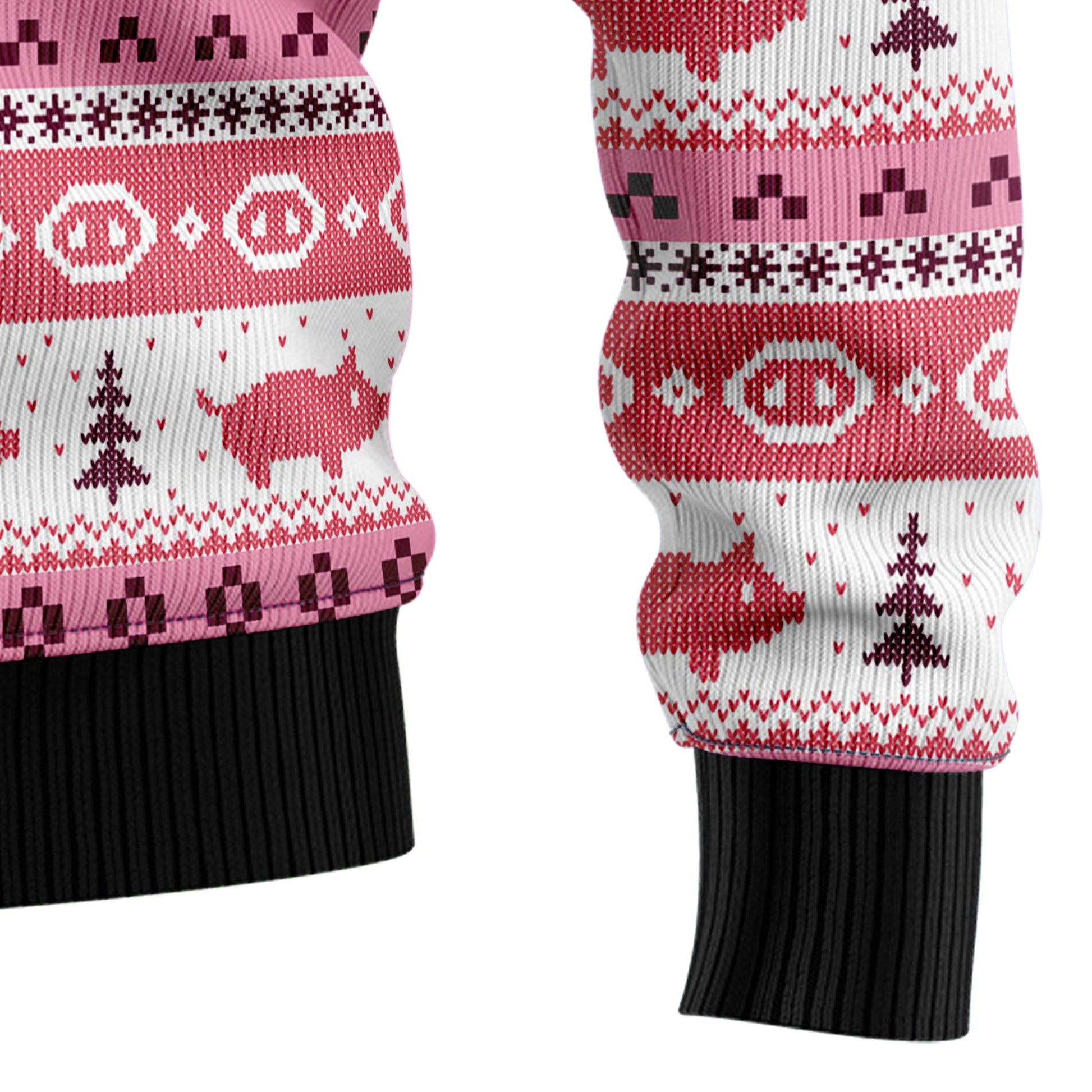 litzzy Pig Overflows T299 Ugly Christmas Sweater -  Best Gift For Christmas, Noel Malalan - Christmas Signature sweater   