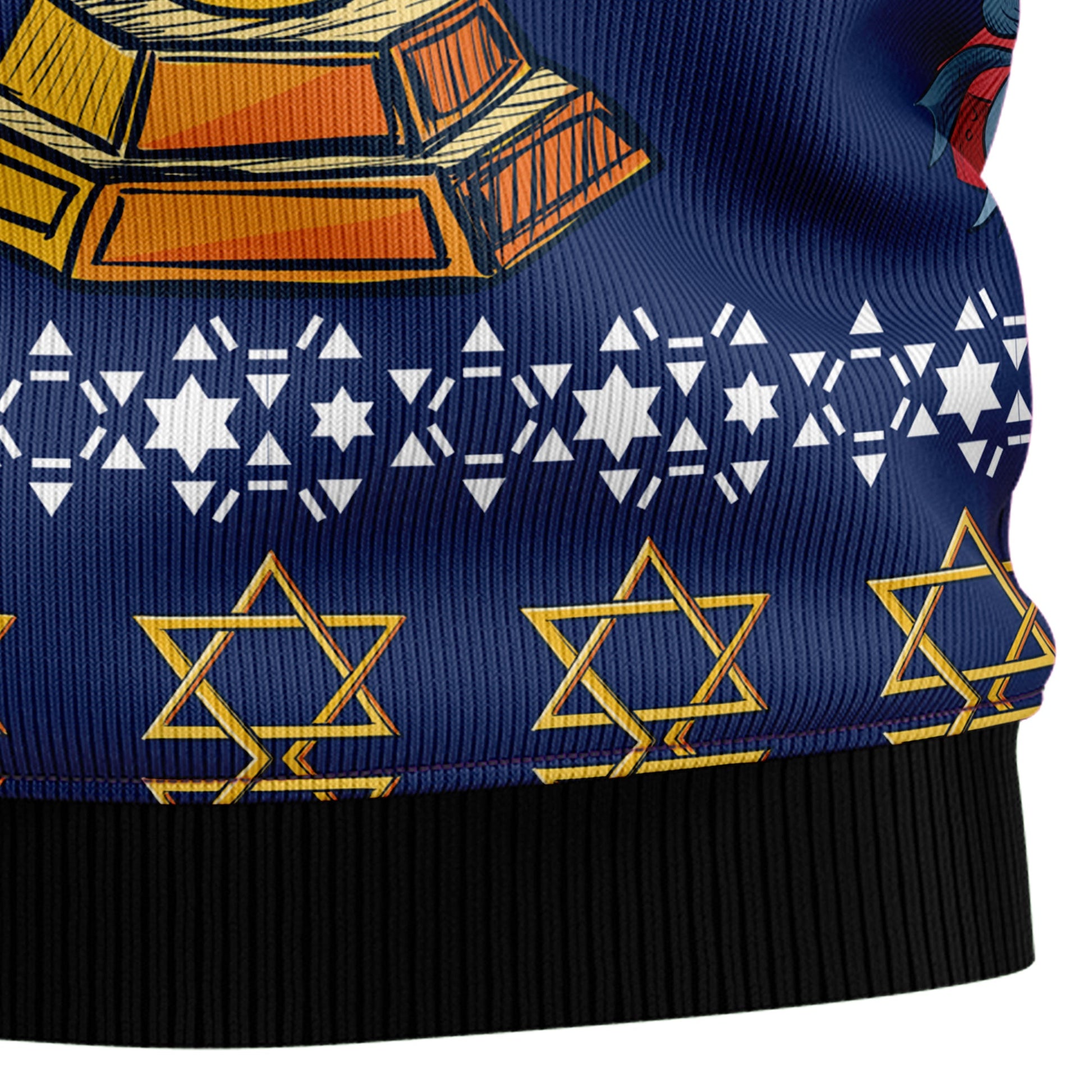 litzzy Jewish Hanukkah D0210 Ugly Christmas Sweater -  Best Gift For Christmas, Noel Malalan - Christmas Signature TB82729 sweater   
