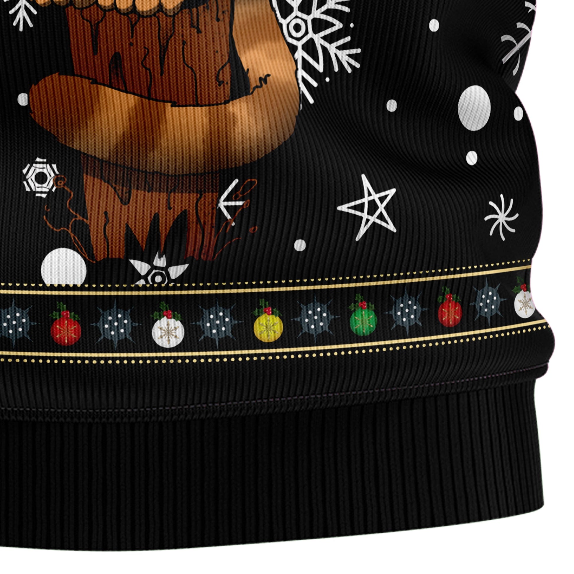 litzzy Ninja Cat HZ102706 Ugly Christmas Sweater - Ugly Christmas Sweaters for Men and Women - Funny Sweaters Sweater   