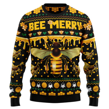 litzzy Bee Merry D3009 Ugly Christmas Sweater -  Best Gift For Christmas, Noel Malalan - Christmas Signature sweater   