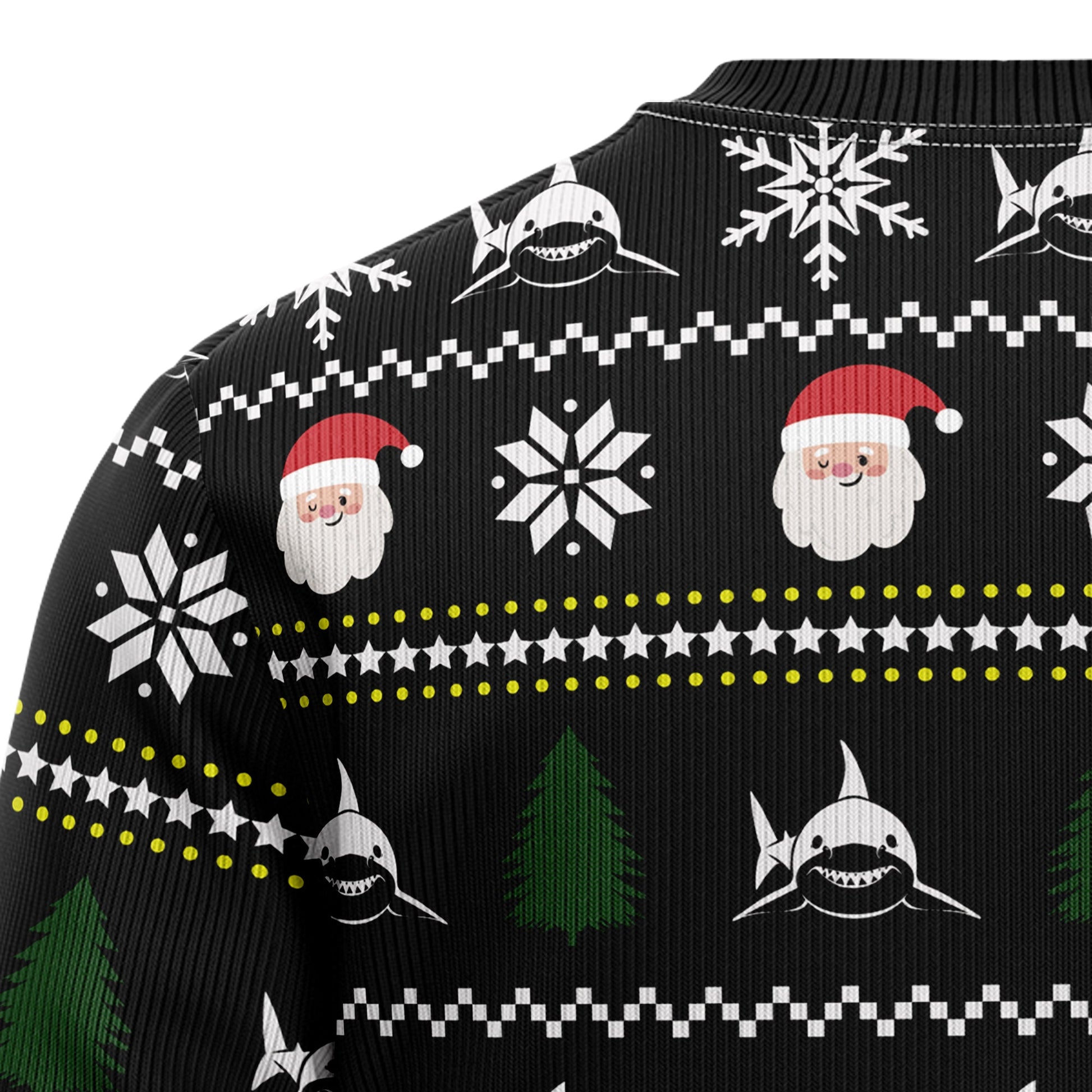 litzzy Santa Jaws TY210 Ugly Christmas Sweater -  Best Gift For Christmas, Noel Malalan - Christmas Signature sweater   