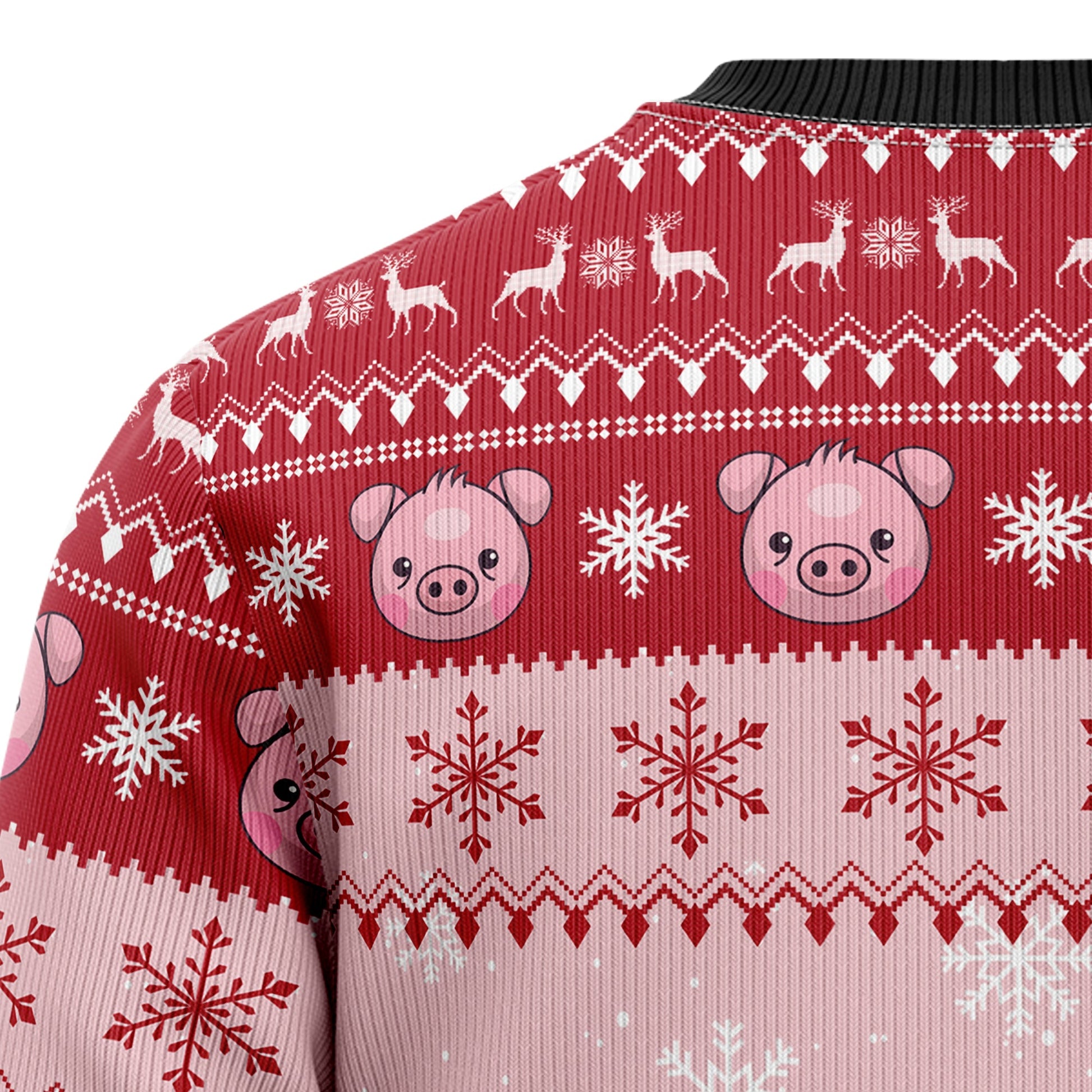 litzzy Lovely Pig TG5120 Ugly Christmas Sweater -  Best Gift For Christmas, Noel Malalan - Christmas Signature sweater   
