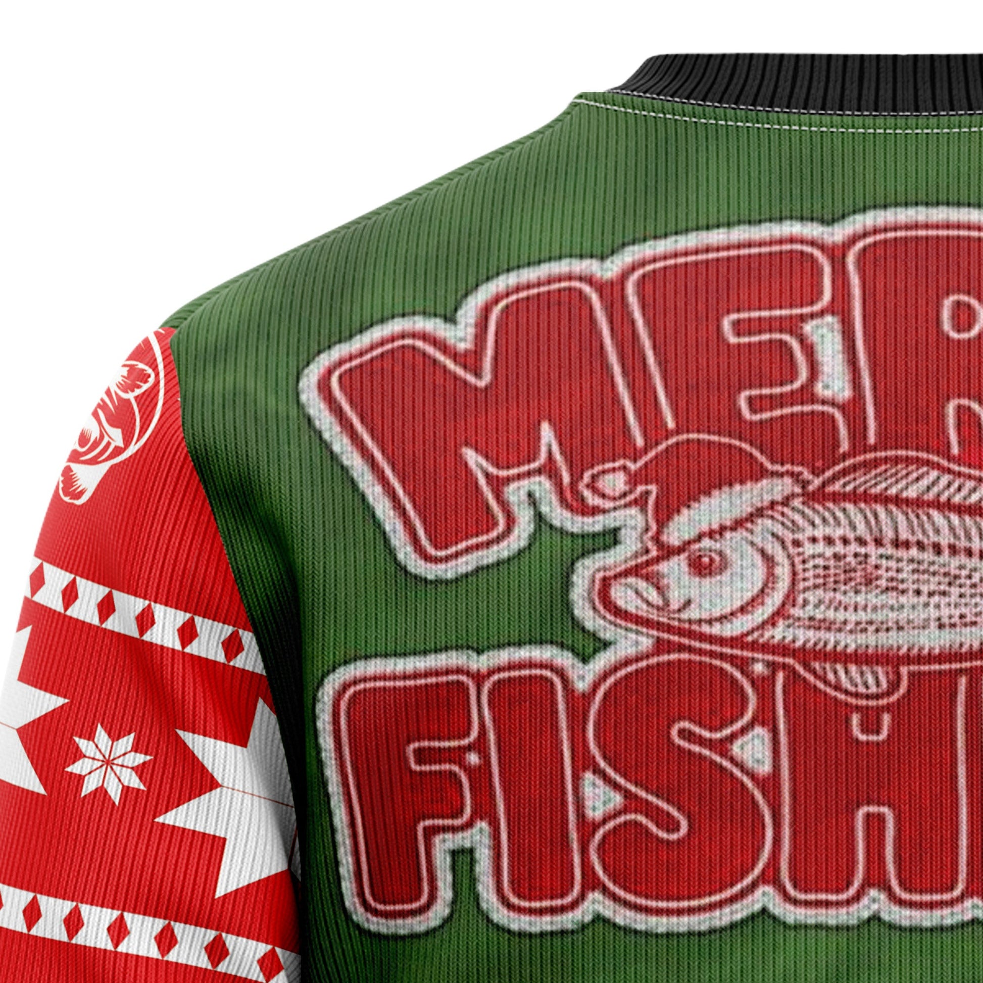 litzzy Merry Fishmas HT92507 Ugly Christmas Sweater -  Best Gift For Christmas, Noel Malalan - Christmas Signature sweater   