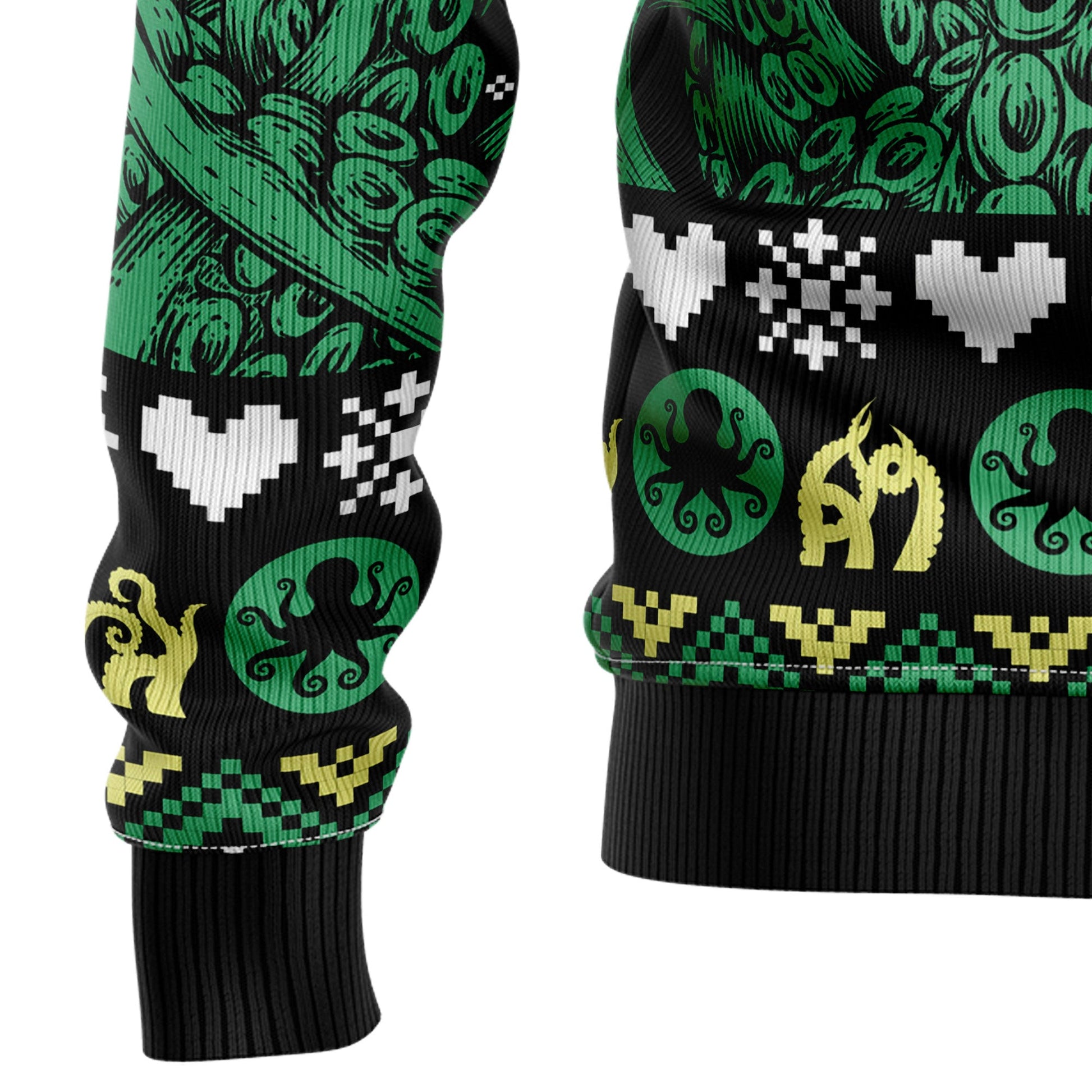 litzzy Octopus Cool D3009 Ugly Christmas Sweater -  Best Gift For Christmas, Noel Malalan - Christmas Signature sweater   