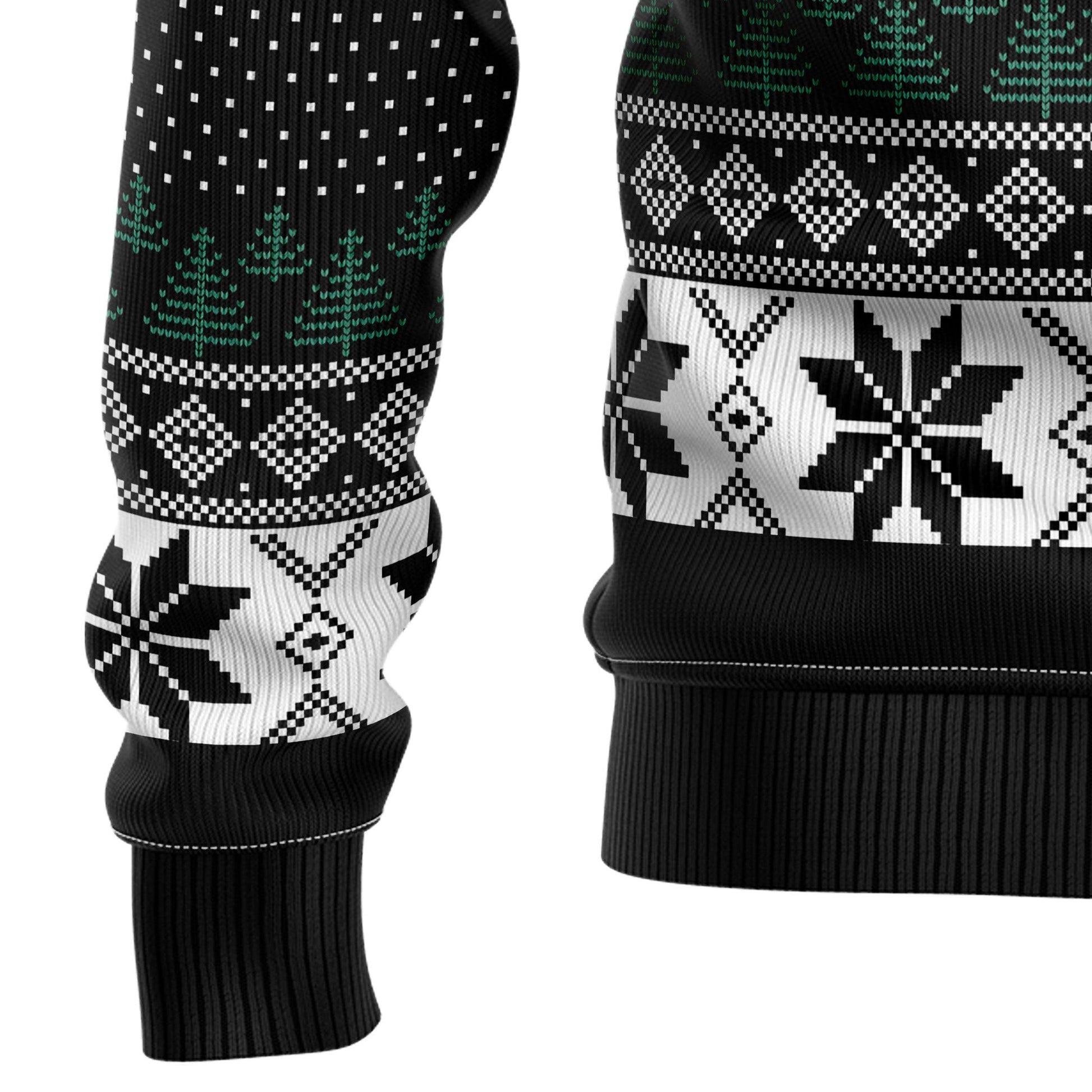 litzzy Bigfoot Squatchmas Ugly Sweater - Ugly Sweaters for Men and Women - Funny Sweaters - TB82770 Sweater   