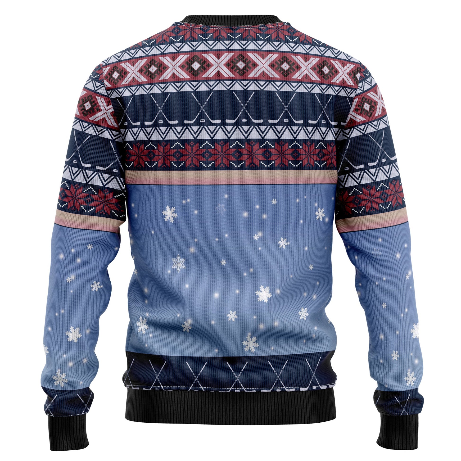 litzzy Santa Hockey T0511 Ugly Christmas Sweater -  Best Gift For Christmas, Noel Malalan - Christmas Signature sweater   