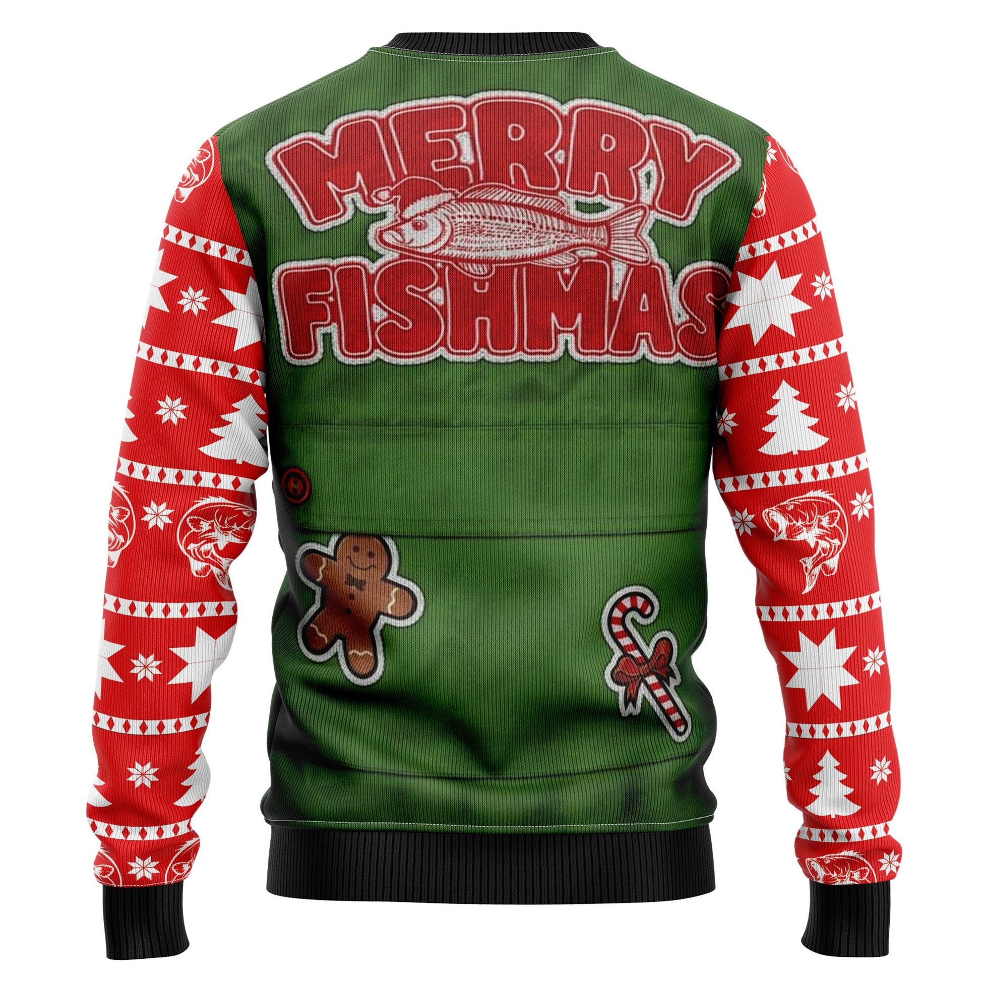 litzzy Merry Fishmas HT92507 Ugly Christmas Sweater -  Best Gift For Christmas, Noel Malalan - Christmas Signature sweater   
