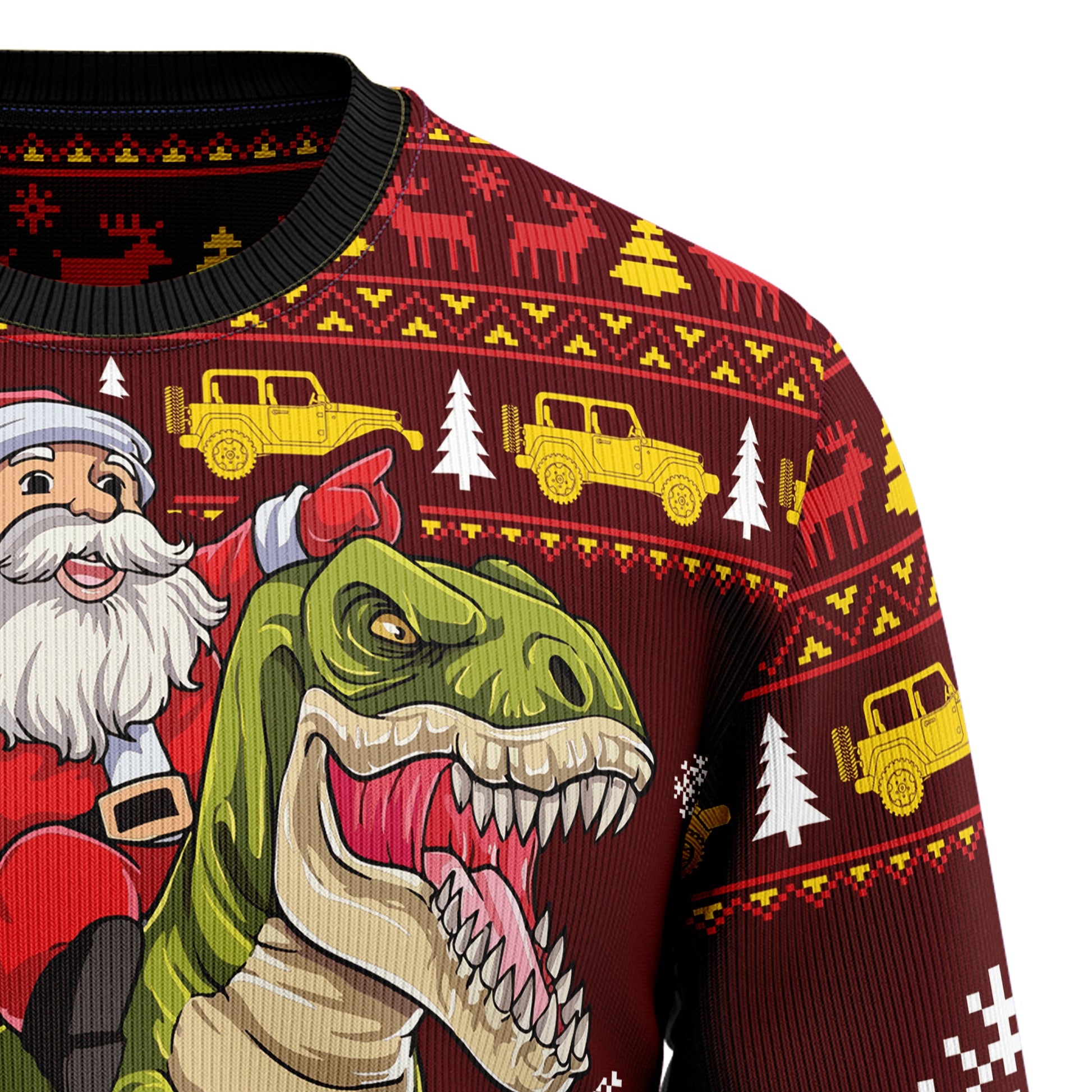 litzzy Santassic Park HT92505 Ugly Christmas Sweater -  Best Gift For Christmas, Noel Malalan - Christmas Signature sweater   