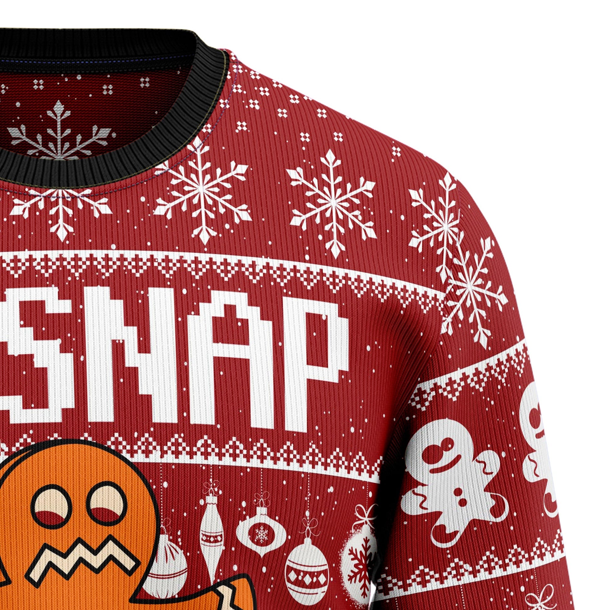 litzzy Oh Snap TG5114 Ugly Christmas Sweater -  Best Gift For Christmas, Noel Malalan - Christmas Signature sweater   