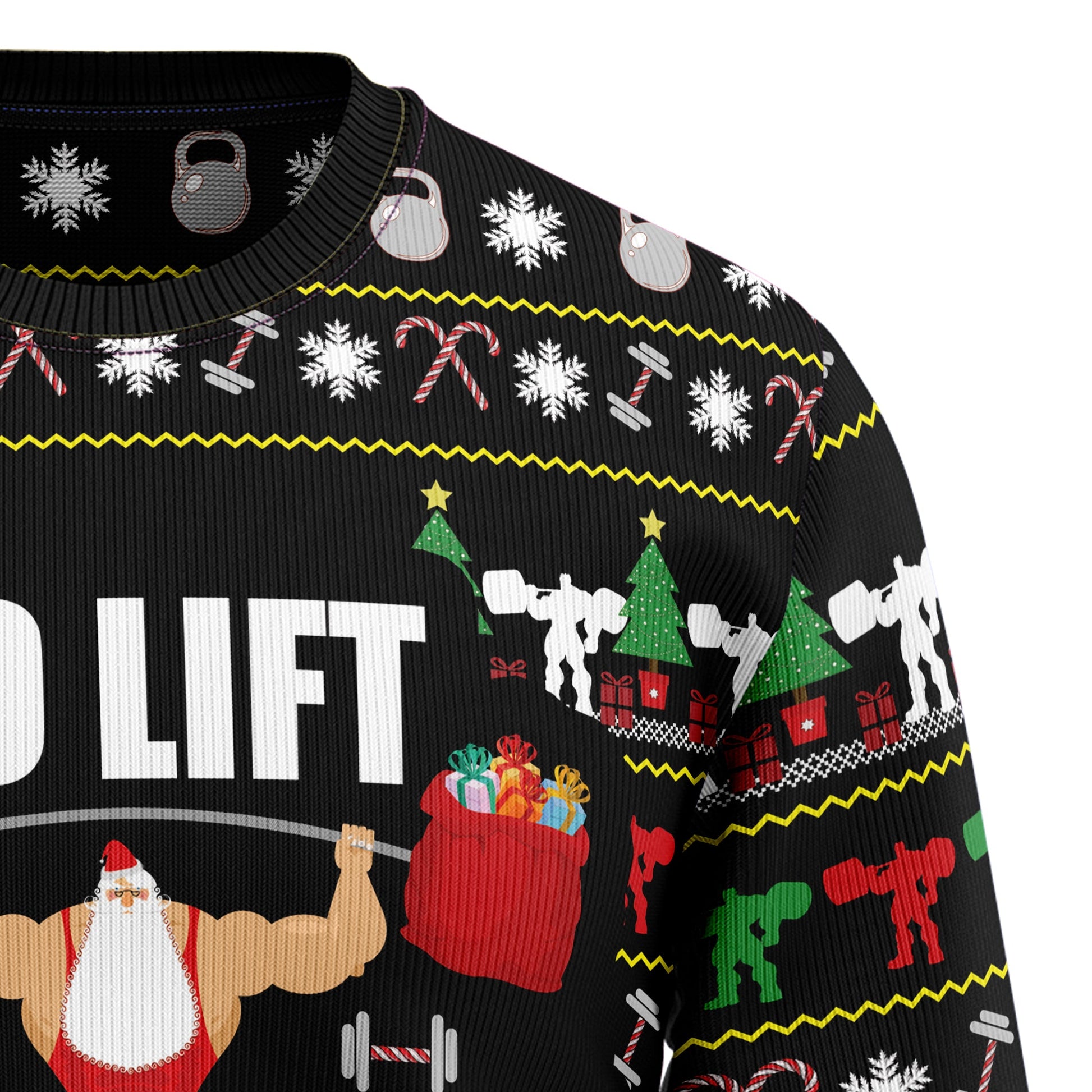 litzzy No Lift No Gift TY1310 Ugly Christmas Sweater -  Best Gift For Christmas, Noel Malalan - Christmas Signature sweater   