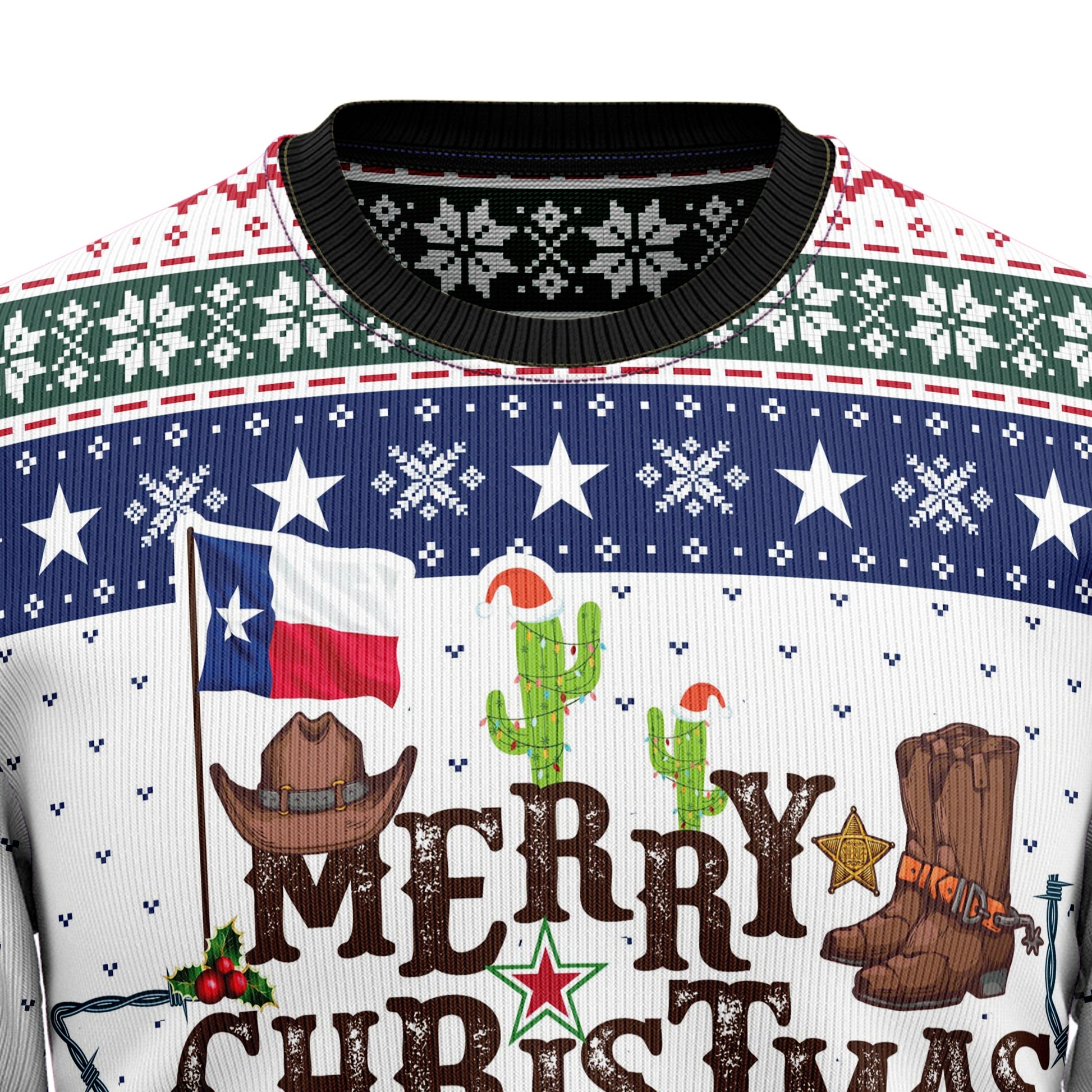 litzzy Merry Christmas Y'all Texas TG5129 Ugly Christmas Sweater -  Best Gift For Christmas, Noel Malalan - Christmas Signature - TB82792 sweater   