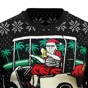 litzzy Golf Sucks HT100912 Ugly Christmas Sweater -  Best Gift For Christmas, Noel Malalan - Christmas Signature sweater   