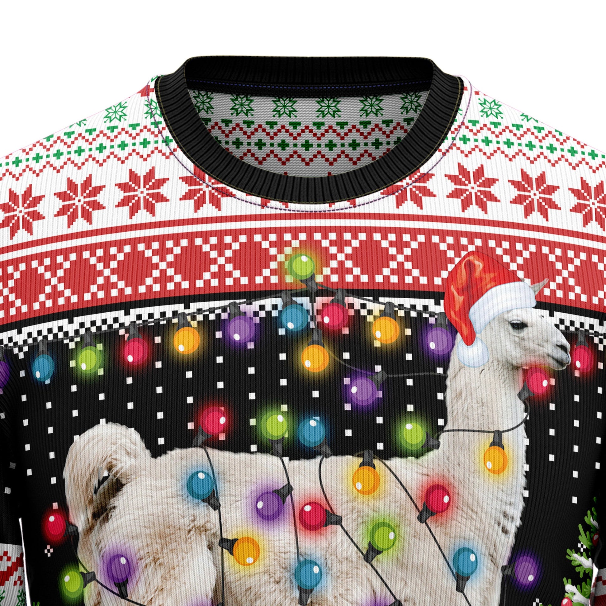 litzzy Llama Hit That D1410 Ugly Christmas Sweater -  Best Gift For Christmas, Noel Malalan - Christmas Signature sweater   