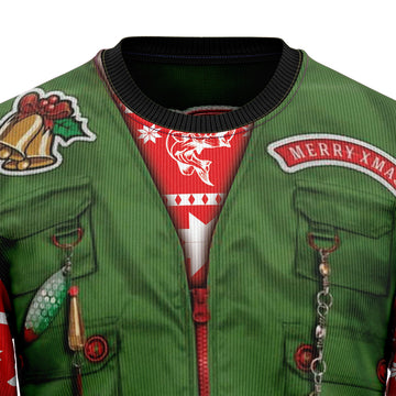 litzzy Merry Fishmas HT92507 Ugly Christmas Sweater -  Best Gift For Christmas, Noel Malalan - Christmas Signature sweater   