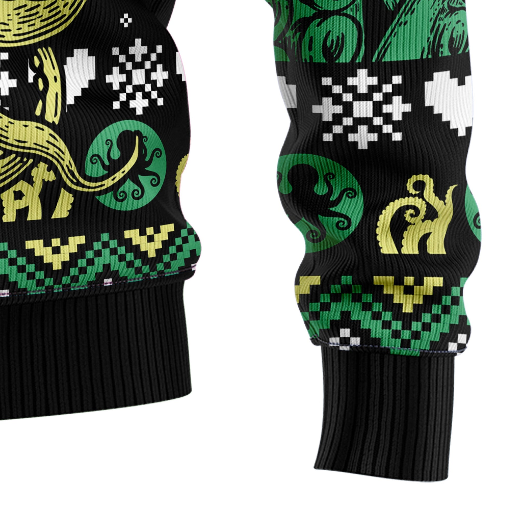 litzzy Octopus Cool D3009 Ugly Christmas Sweater -  Best Gift For Christmas, Noel Malalan - Christmas Signature sweater   